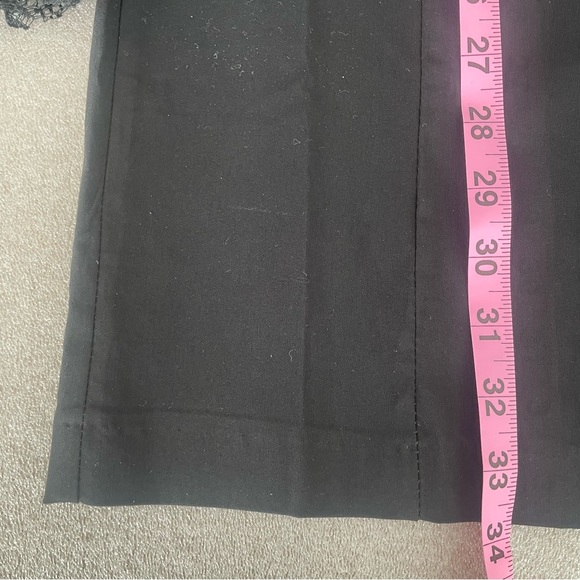 Topshop Black Lace Sleeve Bodycon Dress Size 6 - Picture 4 of 7